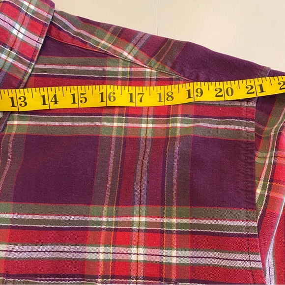 Twenty X by Wrangler Men’s Purple and Red Plaid Long Sleeve | No size see photos - Picture 14 of 16